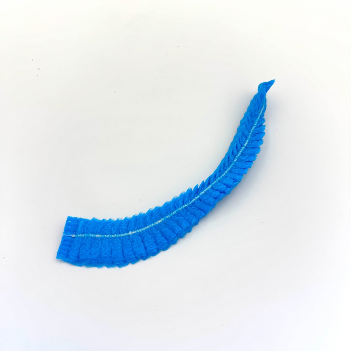Disposable  Non-woven Nurses Cap blue /Hair cap/Bouffant round  cap Blue -18”-100 PCS/PKT