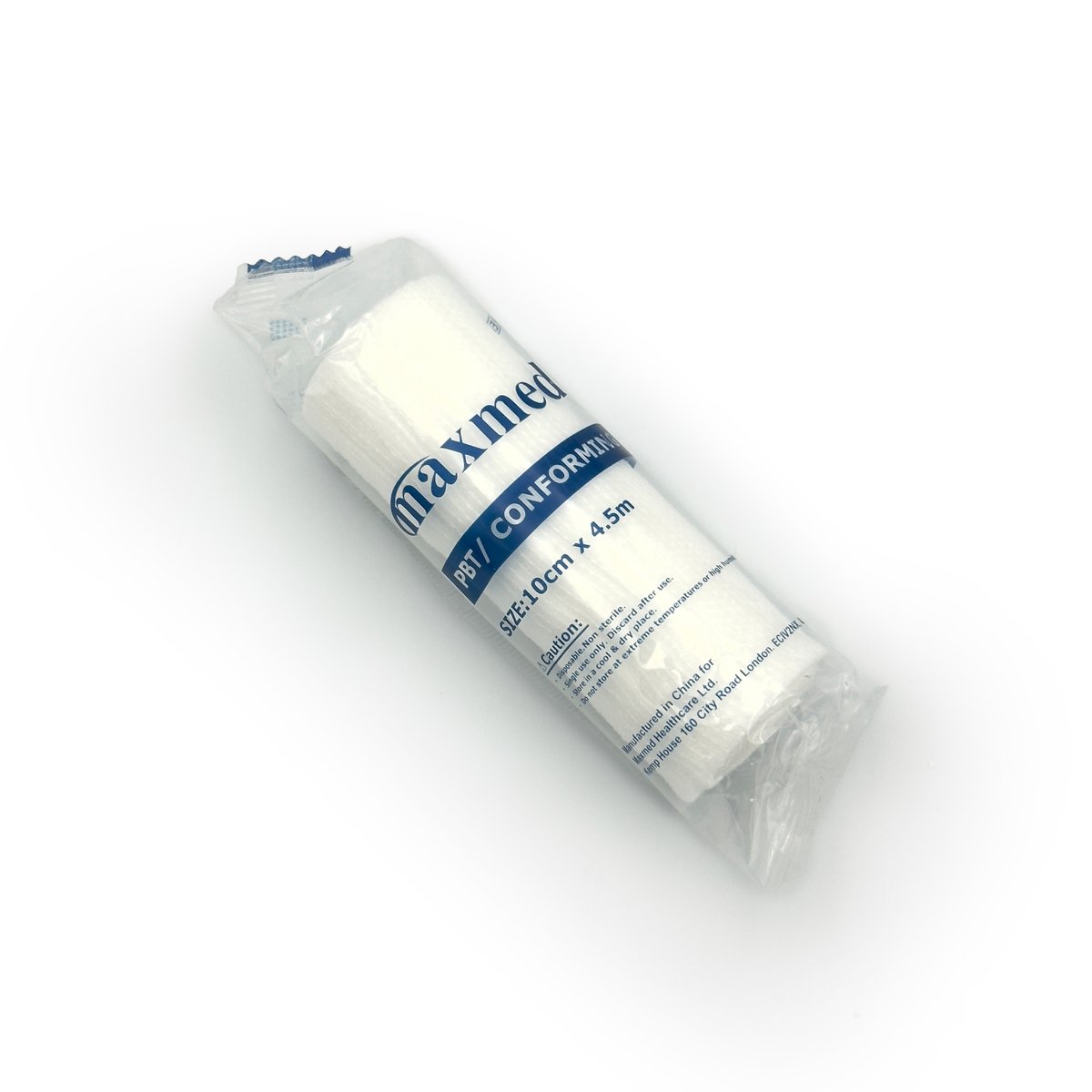 Conforming bandages  white /PBT 10cm  x4.5M   (4”)- 12 PCS/PKT