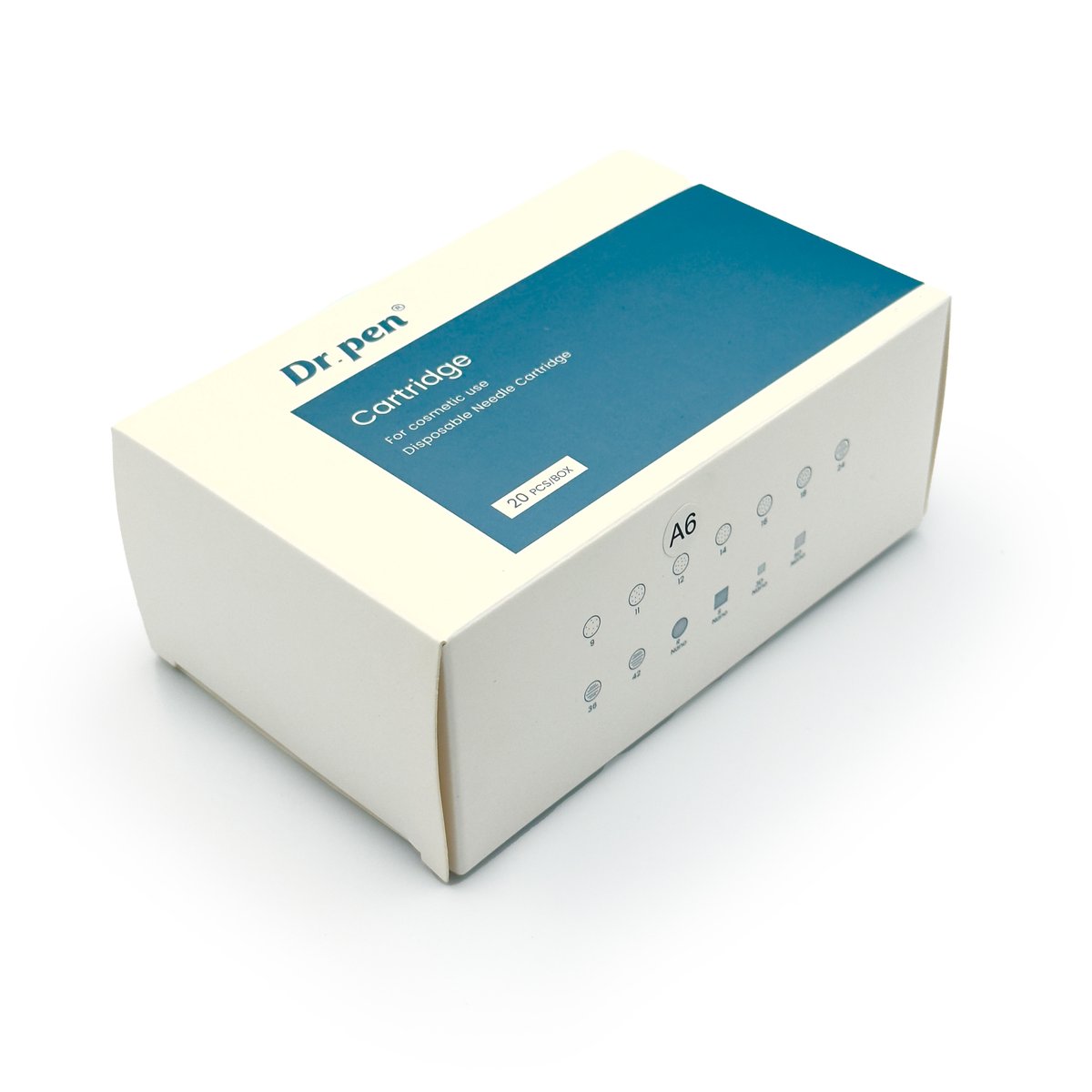Dr.Pen A6 - 12 pin Cartridges  Disposables /Derma pen tip /Micro needle Tips -Pack of (20 PCS/BOX)