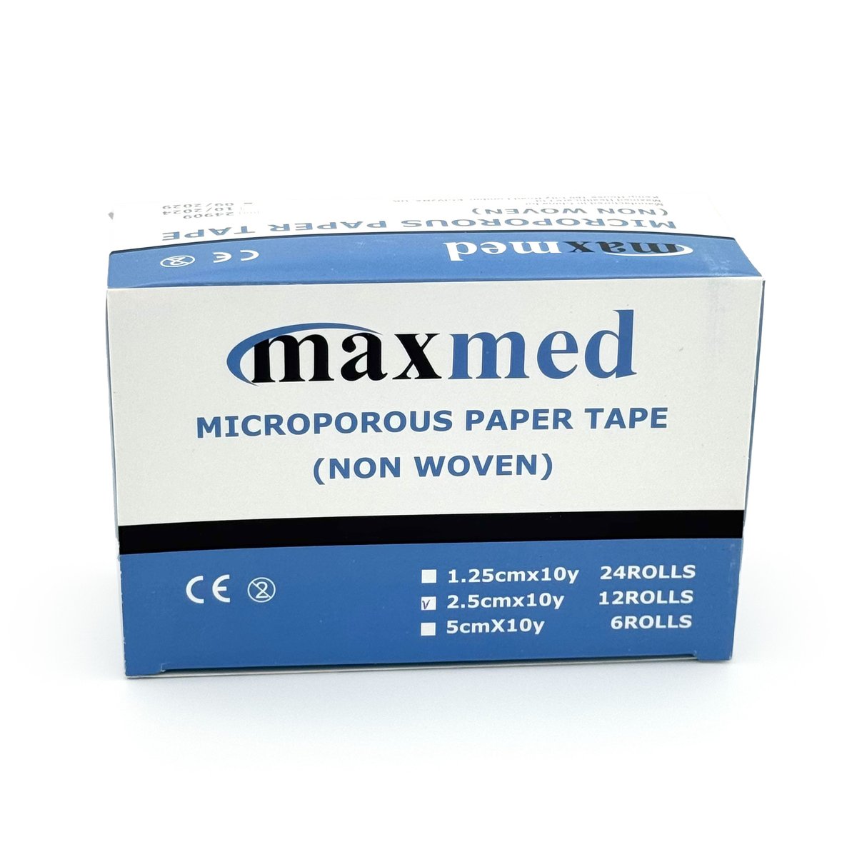 Microporous/Micropore  Surgical Non woven Paper Tape   -2.5 CM x10Yards  (1”)12 PCS/ BOX